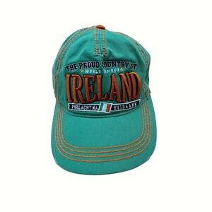 VTG Ireland Baseball Cap Éire Irish Pride Embroidered Hat Y2K Adjustable